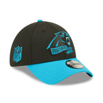 Carolina Panthers NFL Sideline 2022 39THIRTY Stretch Fit Cap - Black/Blue - Headz Up 