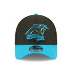 Carolina Panthers NFL Sideline 2022 39THIRTY Stretch Fit Cap - Black/Blue - Headz Up 