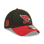 Arizona Cardinals NFL Sideline 2022 39THIRTY Stretch Fit Cap - Black/Red - Headz Up 