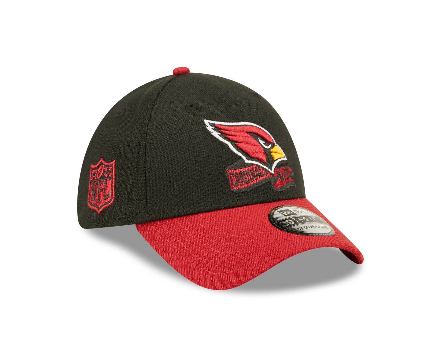 Arizona Cardinals NFL Sideline 2022 39THIRTY Stretch Fit Cap - Black/Red - Headz Up 