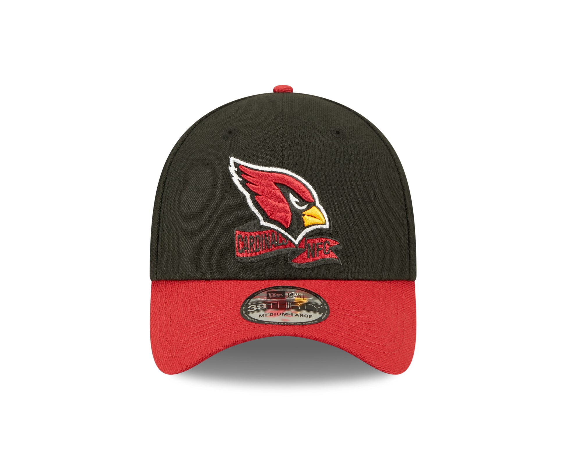 Arizona Cardinals NFL Sideline 2022 39THIRTY Stretch Fit Cap - Black/Red - Headz Up 