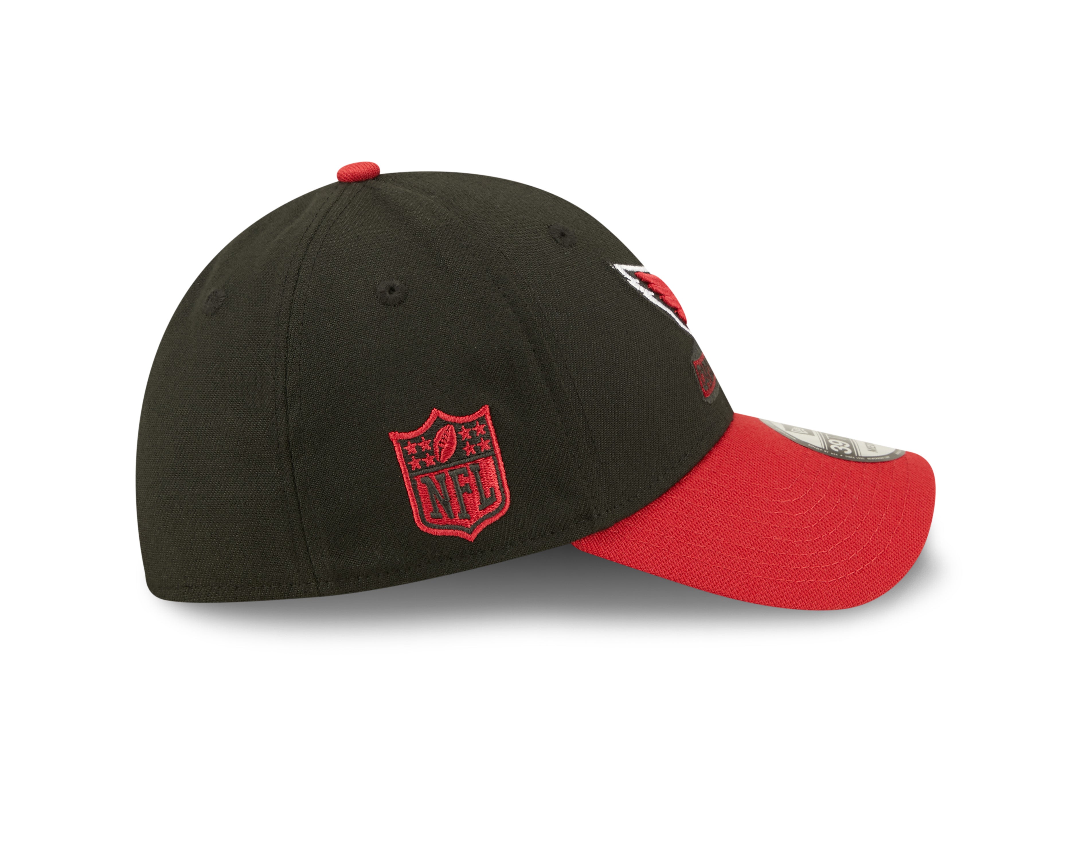 Arizona Cardinals NFL Sideline 2022 39THIRTY Stretch Fit Cap - Black/Red - Headz Up 