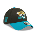 Jacksonville Jaguars NFL Sideline 2022 39THIRTY Stretch Fit Cap - Black/Blue - Headz Up 