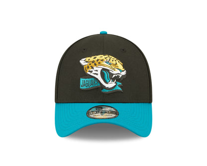 Jacksonville Jaguars NFL Sideline 2022 39THIRTY Stretch Fit Cap - Black/Blue - Headz Up 