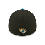 Jacksonville Jaguars NFL Sideline 2022 39THIRTY Stretch Fit Cap - Black/Blue - Headz Up 