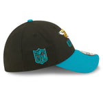 Jacksonville Jaguars NFL Sideline 2022 39THIRTY Stretch Fit Cap - Black/Blue - Headz Up 