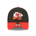 Kansas City Chiefs NFL Sideline 2022 39THIRTY Stretch Fit Cap - Black/Red - Headz Up 