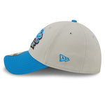 Detroit Lions NFL Sideline 2022 39THIRTY Stretch Fit Cap - Grey/Blue - Headz Up 