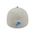 Detroit Lions NFL Sideline 2022 39THIRTY Stretch Fit Cap - Grey/Blue - Headz Up 