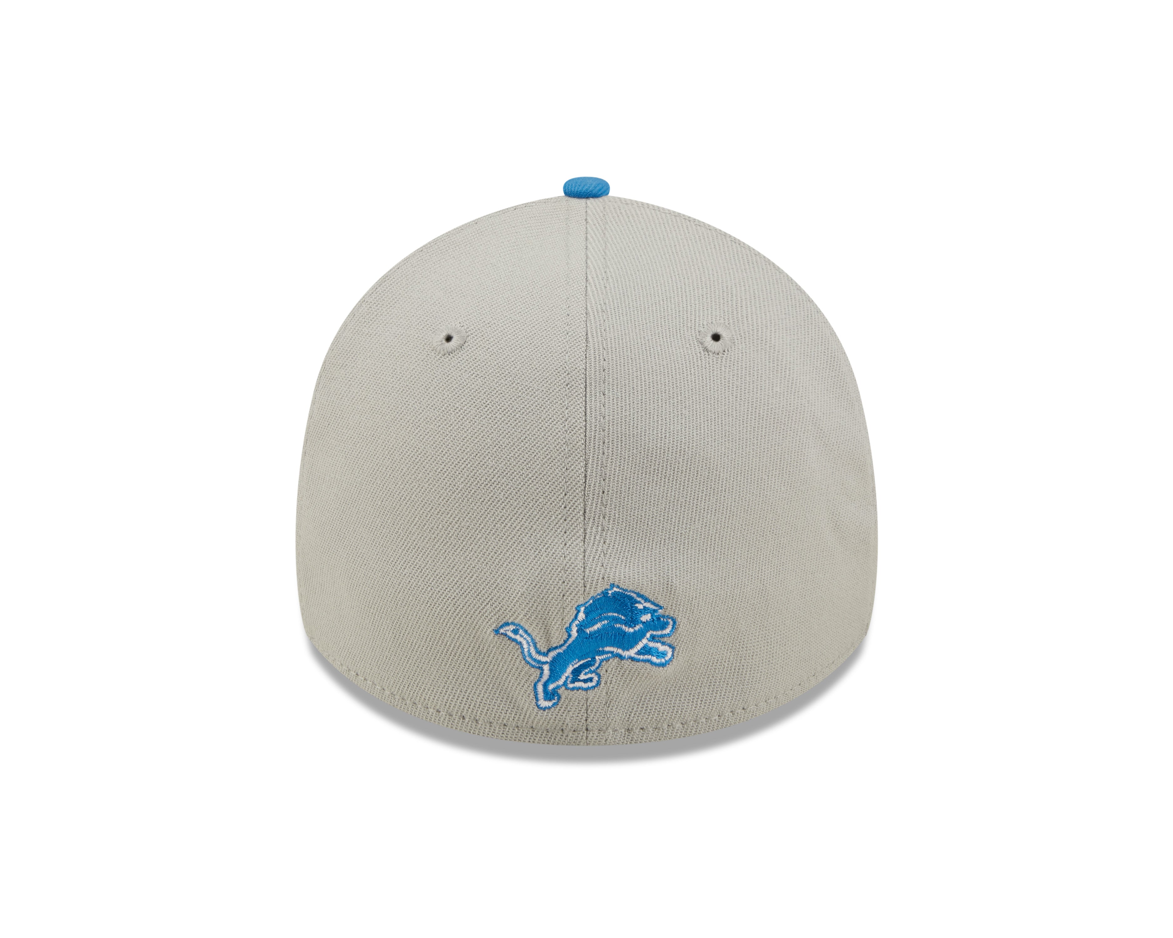 Detroit Lions NFL Sideline 2022 39THIRTY Stretch Fit Cap - Grey/Blue - Headz Up 