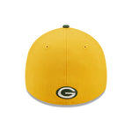 Green Bay Packers NFL Sideline 2022 39THIRTY Stretch Fit Cap - Yellow/Green - Headz Up 