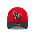 Houston Texas NFL Sideline 2022 39THIRTY Stretch Fit Cap - Red/Blue - Headz Up 