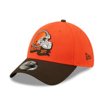 Cleveland Browns NFL Sideline 2022 39THIRTY Stretch Fit Cap - Orange - Headz Up 