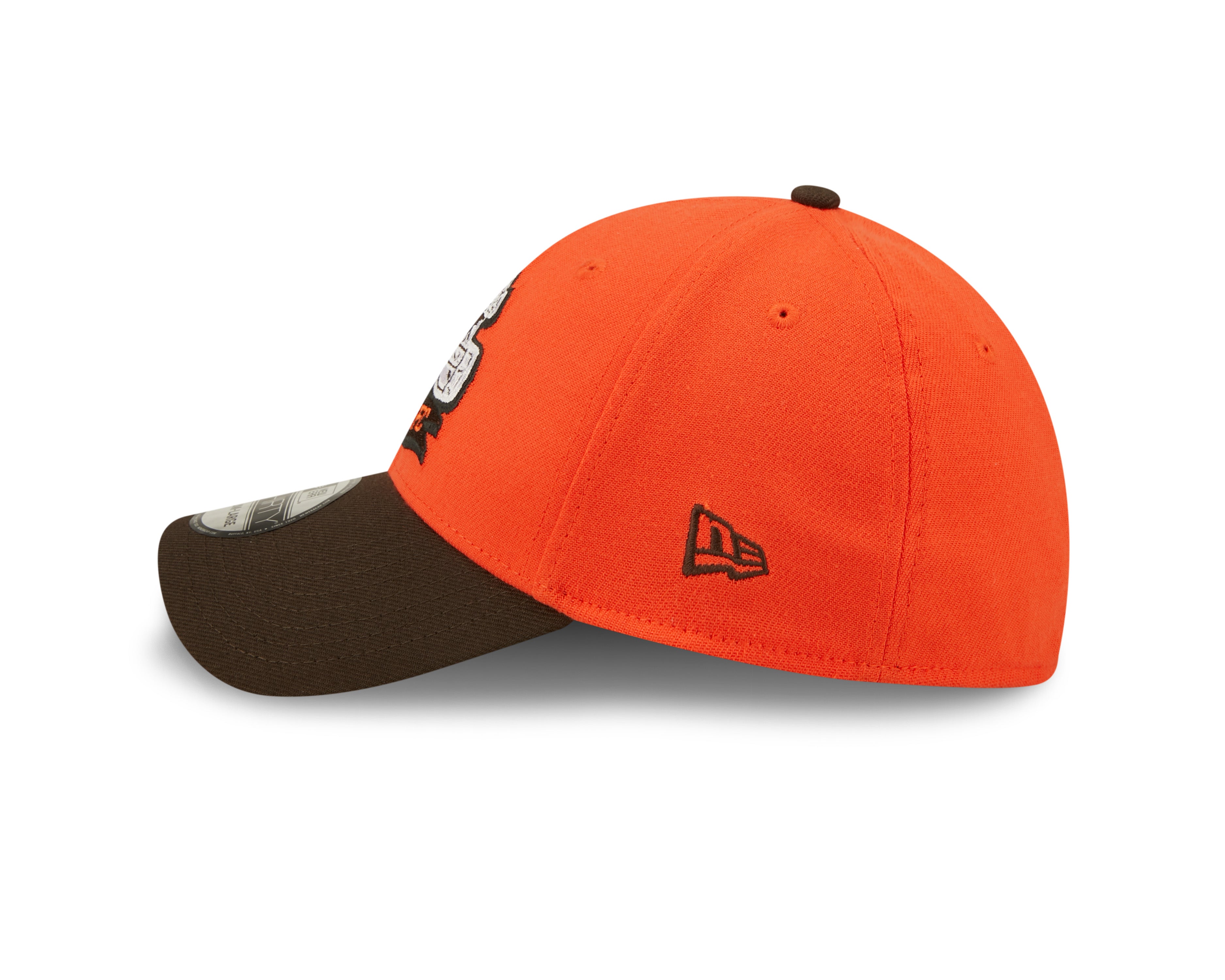 Cleveland Browns NFL Sideline 2022 39THIRTY Stretch Fit Cap - Orange - Headz Up 