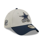 Dallas Cowboys NFL Sideline 2022 39THIRTY Stretch Fit Cap - Grey/Navy - Headz Up 