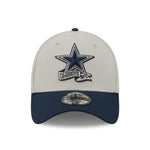 Dallas Cowboys NFL Sideline 2022 39THIRTY Stretch Fit Cap - Grey/Navy - Headz Up 