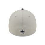 Dallas Cowboys NFL Sideline 2022 39THIRTY Stretch Fit Cap - Grey/Navy - Headz Up 