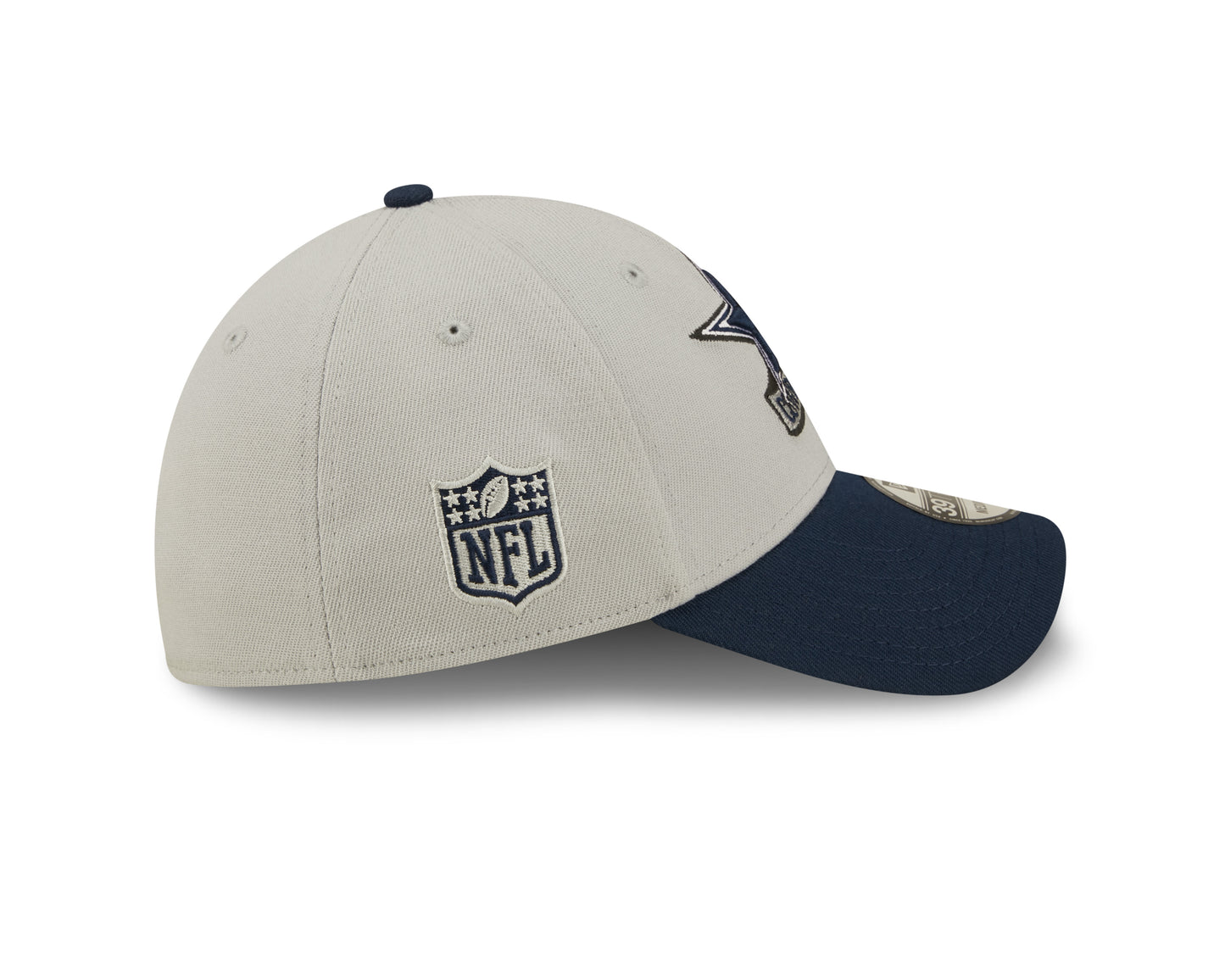 Dallas Cowboys NFL Sideline 2022 39THIRTY Stretch Fit Cap - Grey/Navy - Headz Up 