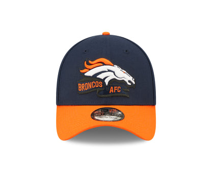 Denver Broncos NFL Sideline 2022 39THIRTY Stretch Fit Cap - Navy/Orange - Headz Up 