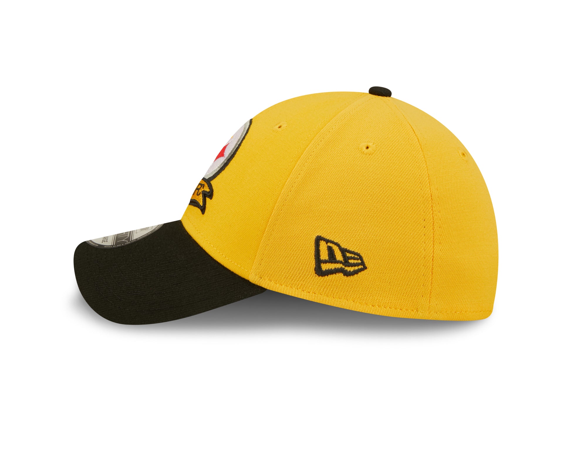 Pittsburgh Steelers NFL Sideline 2022 39THIRTY Stretch Fit Cap - Yellow/Black - Headz Up 