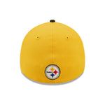Pittsburgh Steelers NFL Sideline 2022 39THIRTY Stretch Fit Cap - Yellow/Black - Headz Up 