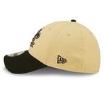 New Orleans Saints NFL Sideline 2022 39THIRTY Stretch Fit Cap - Khaki/Black - Headz Up 