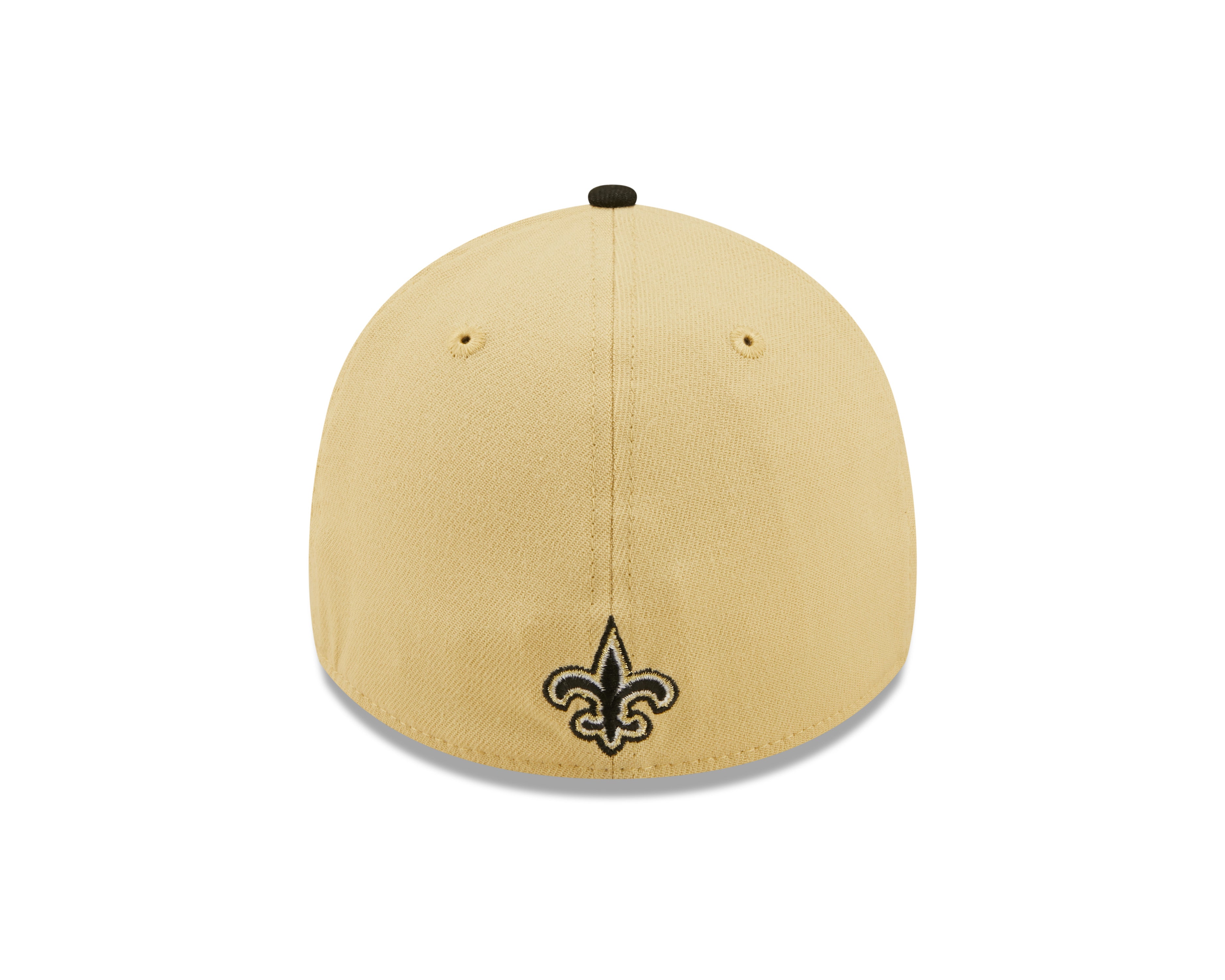 New Orleans Saints NFL Sideline 2022 39THIRTY Stretch Fit Cap - Khaki/Black - Headz Up 