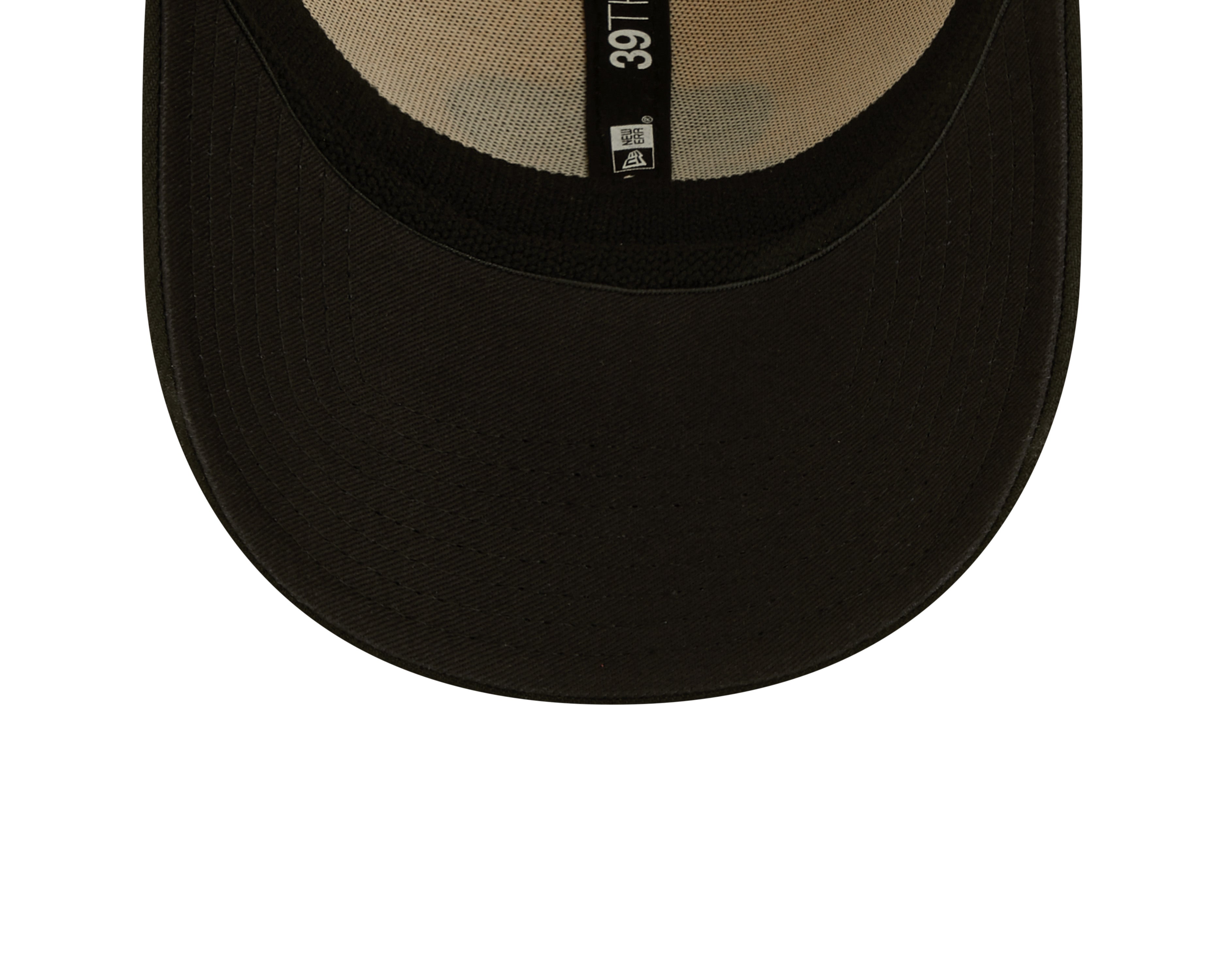 New Orleans Saints NFL Sideline 2022 39THIRTY Stretch Fit Cap - Khaki/Black - Headz Up 