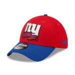 New York Giants NFL Sideline 2022 39THIRTY Stretch Fit Cap - Red/Blue - Headz Up 