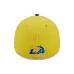Los Angeles Rams NFL Sideline 2022 39THIRTY Stretch Fit Cap - Yellow/Blue - Headz Up 
