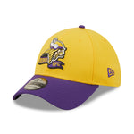 Minnesota Vikings NFL Sideline 2022 39THIRTY Stretch Fit Cap - Yellow/Purple - Headz Up 