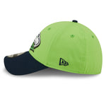 Seattle Seahawks NFL Sideline 2022 39THIRTY Stretch Fit Cap - Green/Blue - Headz Up 