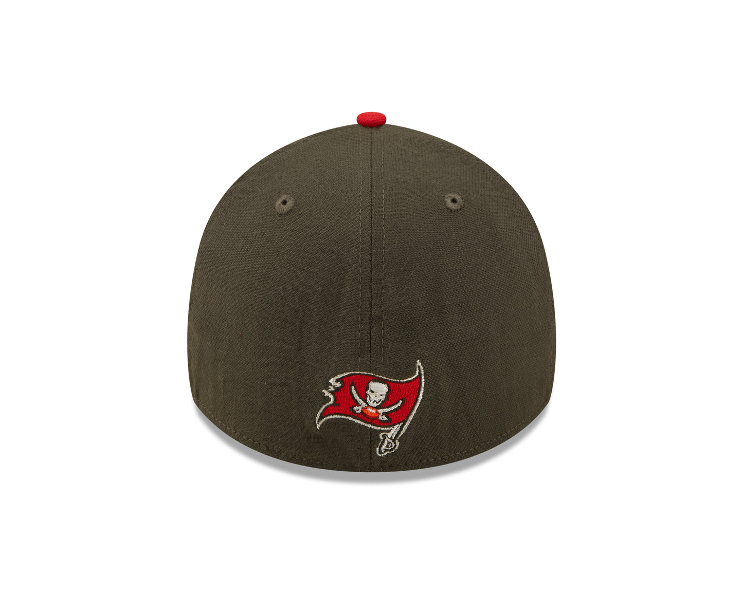 Tampa Bay Buccaneers NFL Sideline 2022 39THIRTY Stretch Fit Cap - Dark Grey/Red - Headz Up 
