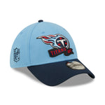 Tennessee Titans NFL Sideline 2022 39THIRTY Stretch Fit Cap - Blue - Headz Up 