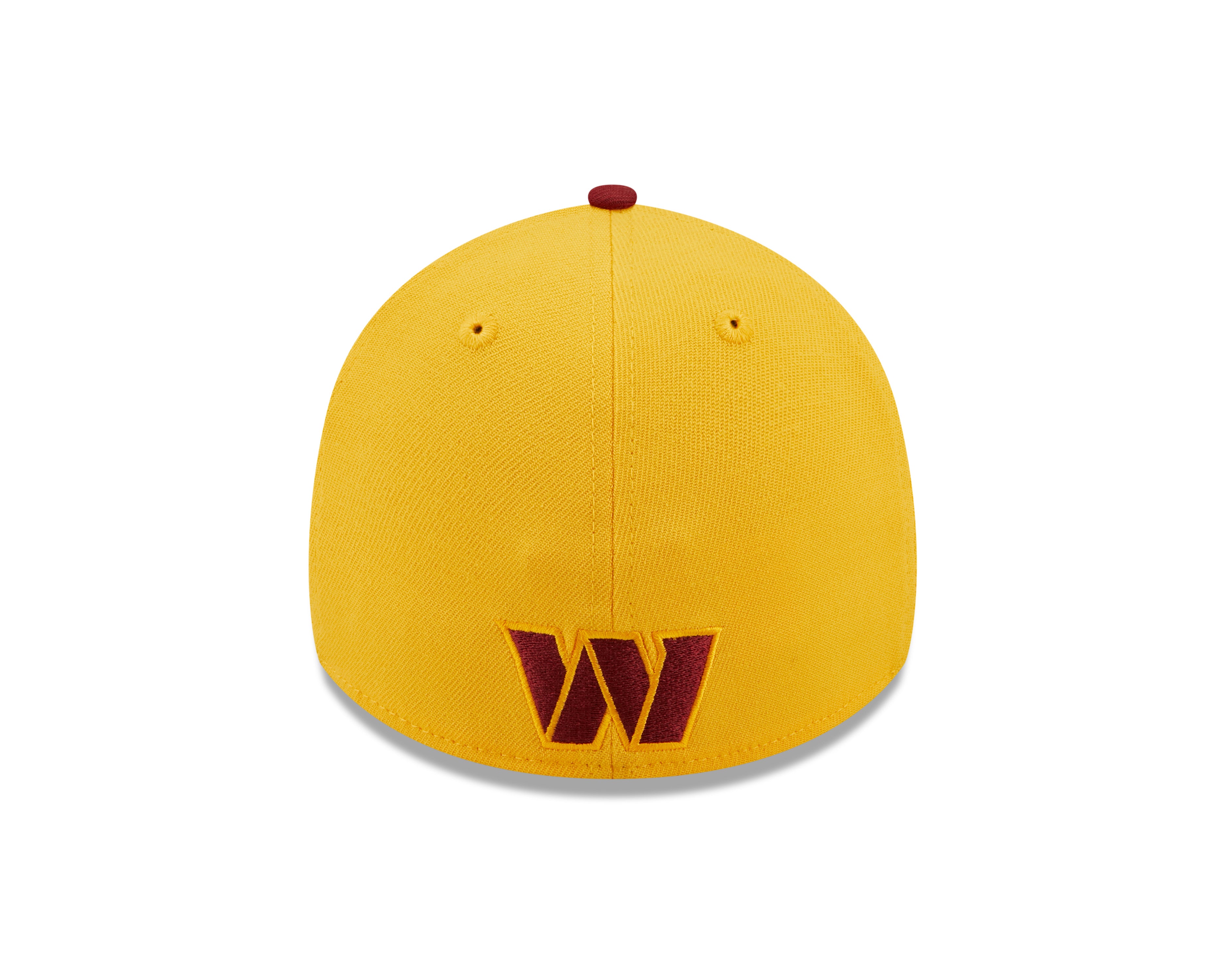 Washington Commanders NFL Sideline 2022 39THIRTY Stretch Fit Cap - Yellow/Maroon - Headz Up 