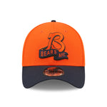 Chicago Bears NFL Sideline 2022 39THIRTY Stretch Fit Cap - Orange/Navy - Headz Up 