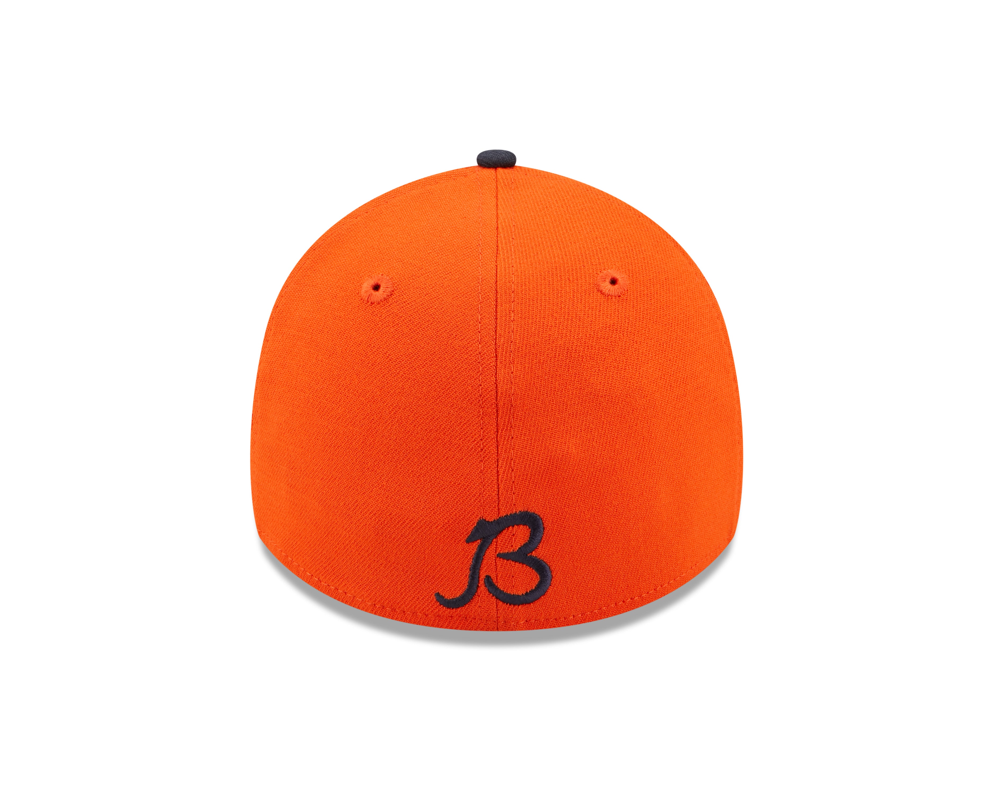 Chicago Bears NFL Sideline 2022 39THIRTY Stretch Fit Cap - Orange/Navy - Headz Up 