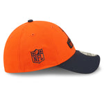Chicago Bears NFL Sideline 2022 39THIRTY Stretch Fit Cap - Orange/Navy - Headz Up 