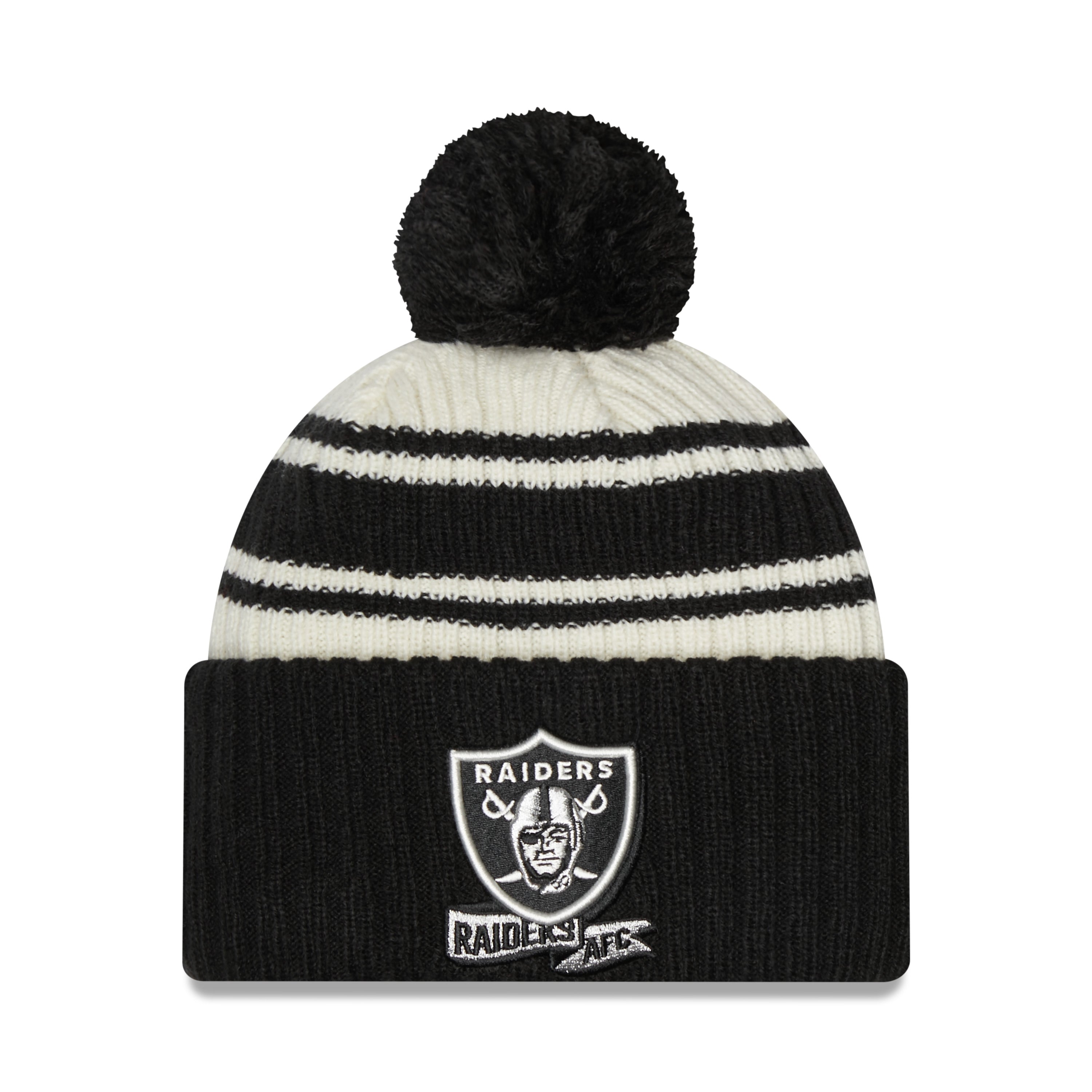 Las Vegas Raiders Sports Knit - Black - Headz Up 