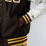 New Era Heritage Varsity Jacket - Brown - Headz Up 