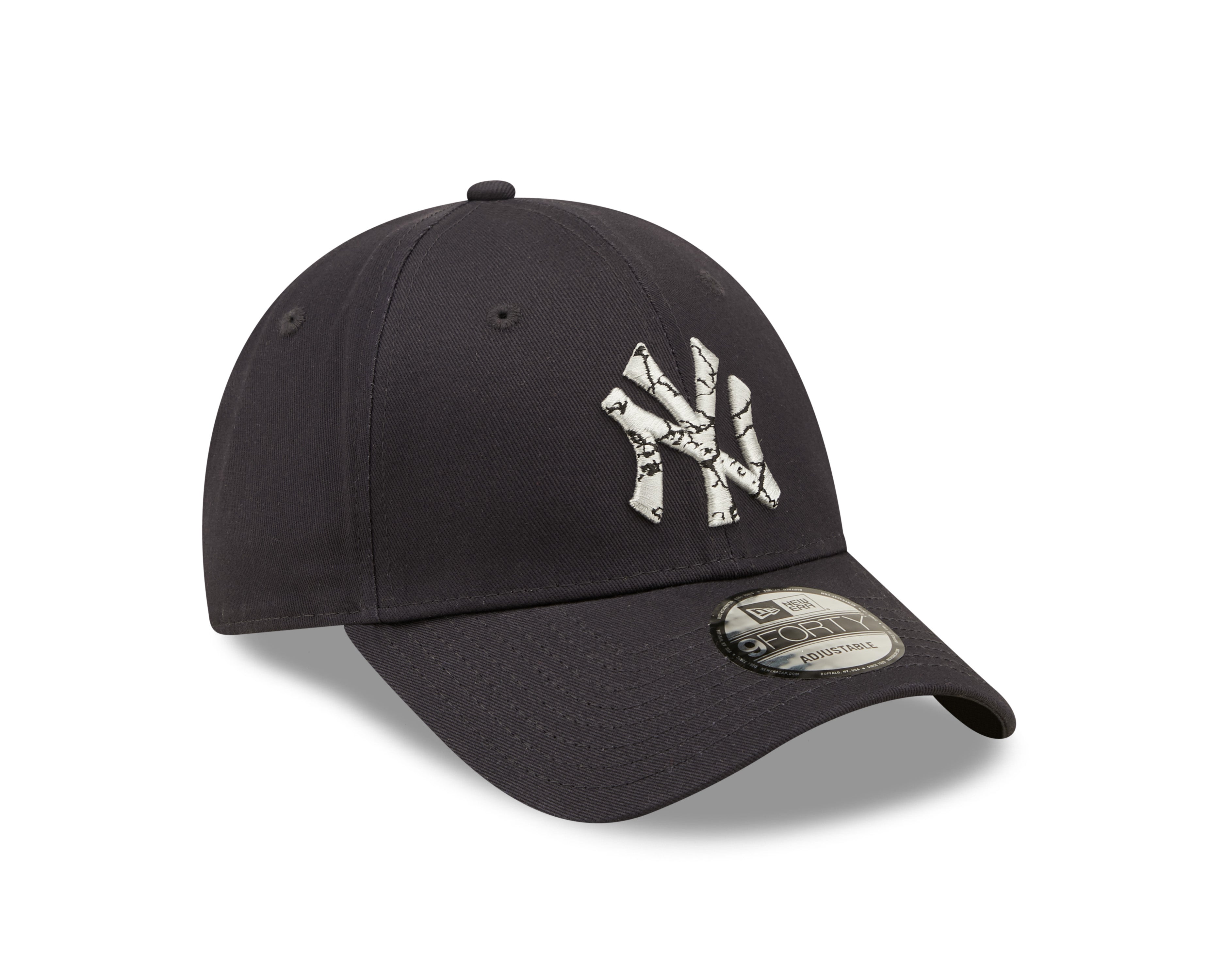 New York Yankees Marble Infill 9Forty - Navy/Grey - Headz Up 