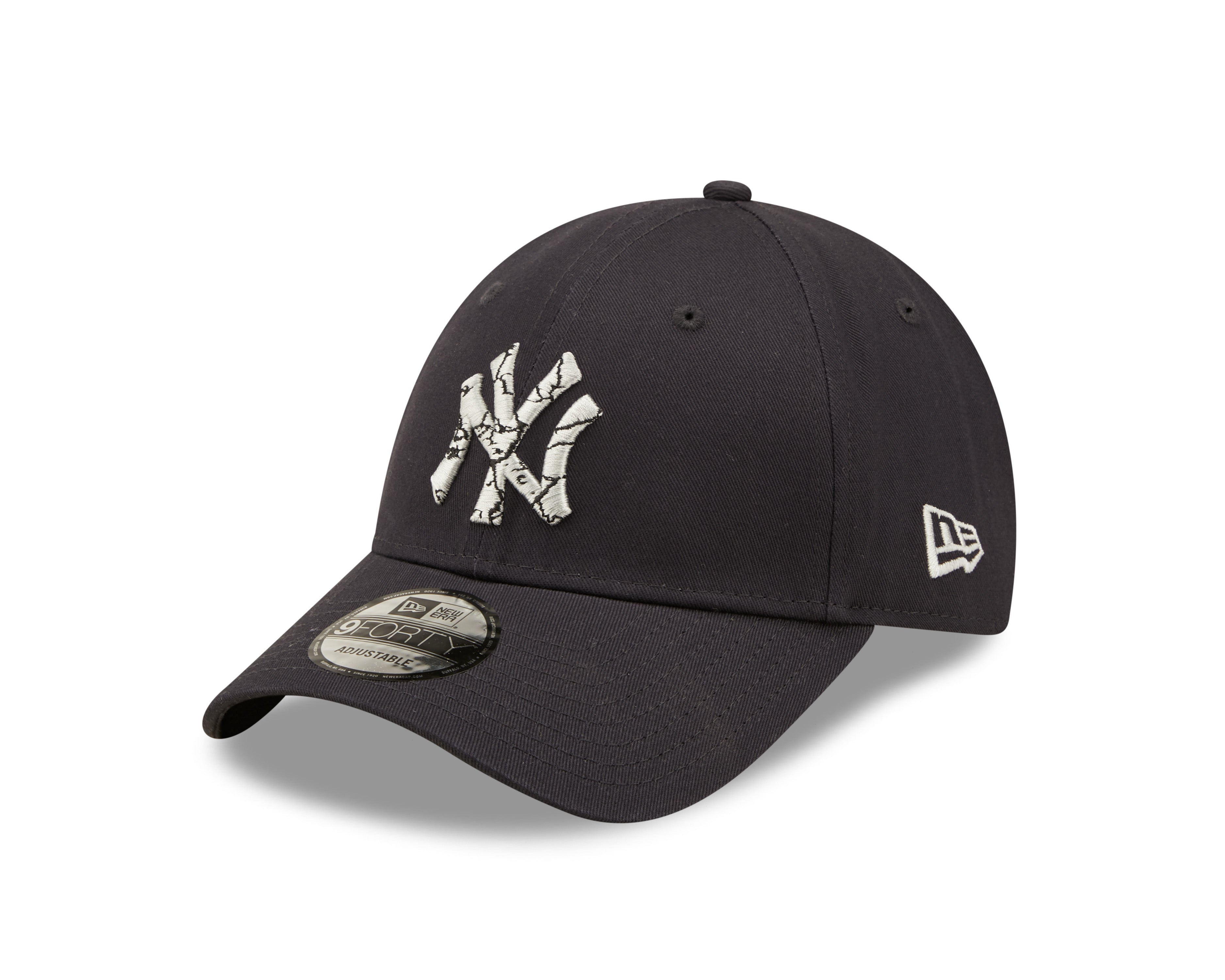 New York Yankees Marble Infill 9Forty - Navy/Grey - Headz Up 