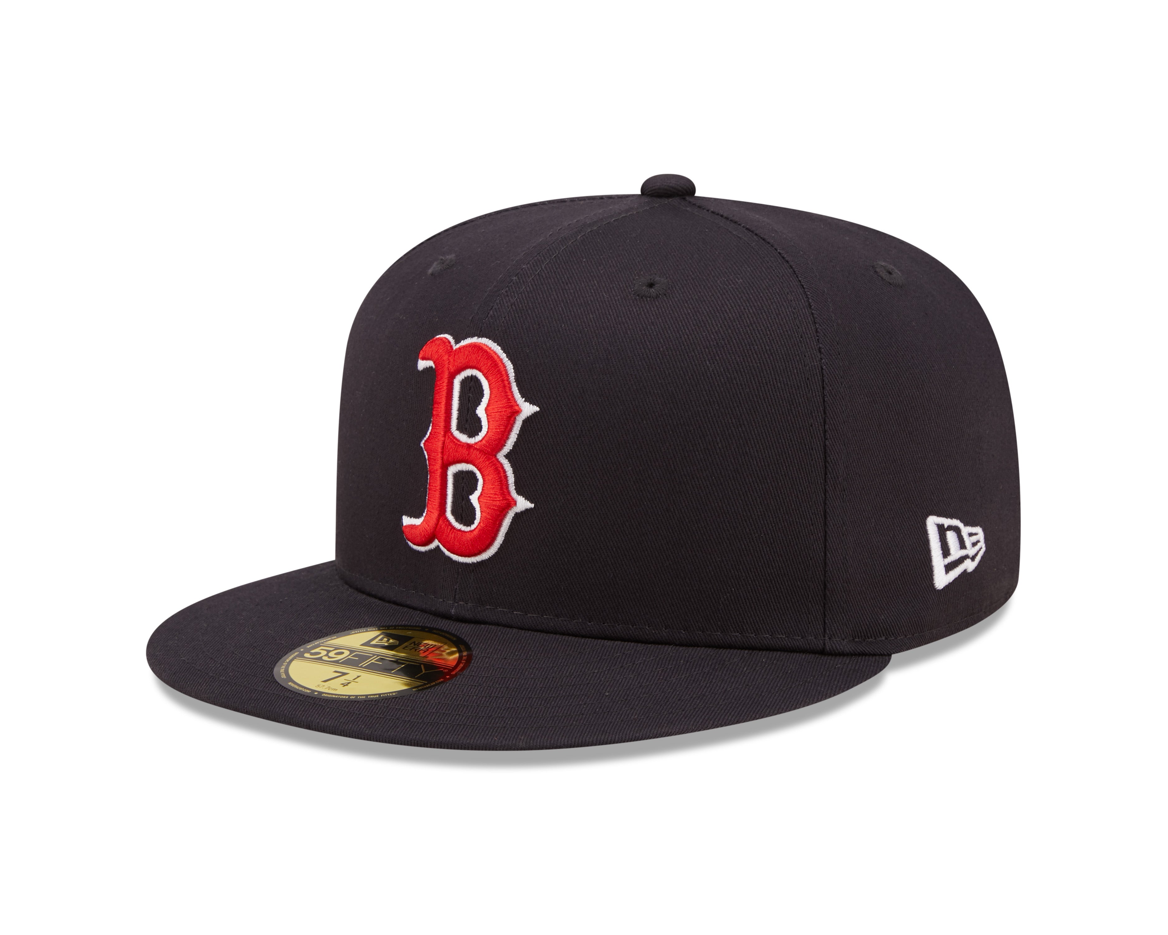 Side Patch 59Fifty Fitted Cap Boston Red Sox - Navy - Headz Up 