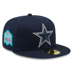 Side Patch 59Fifty Fitted Cap Dallas Cowboys - Navy - Headz Up 