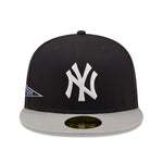 New York Yankees 59Fifty Fitted Team City Patch - Navy/Grey - Headz Up 