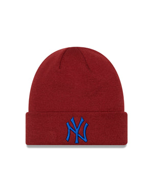League Essentials Cuff Beanie New York Yankees - Red/Blue - Headz Up 