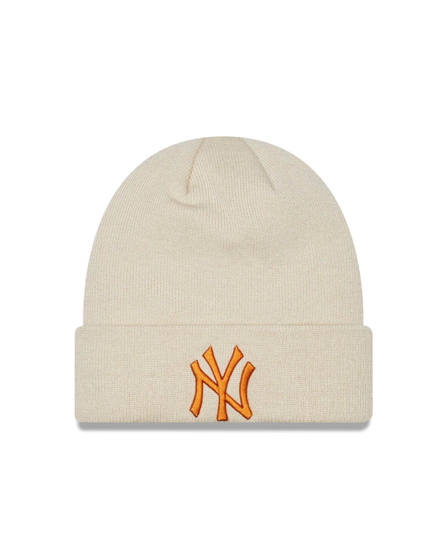League Essentials Cuff Beanie New York Yankees - Stone/Rust - Headz Up 