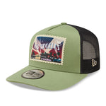 New Era Postcard Trucker Cap - Green - Headz Up 
