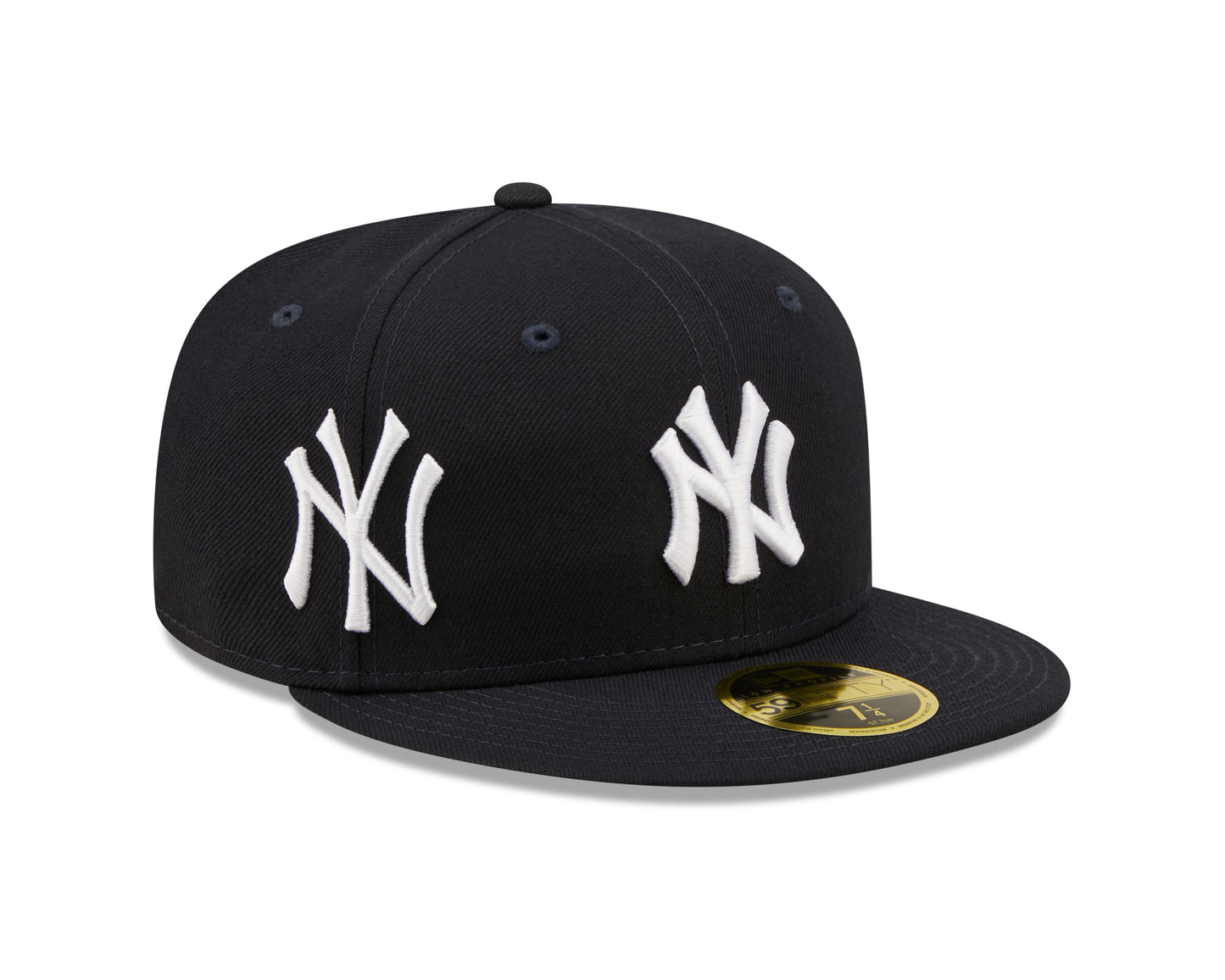 New York Yankees All Over Logo Low Profile 59Fifty Fitted - Navy - Headz Up 
