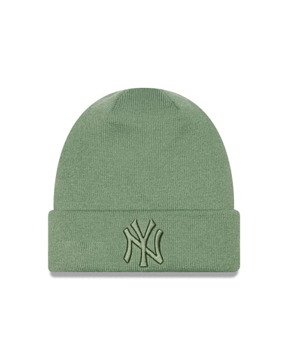 WMNS League Essentials Beanie New York Yankees - Green/Green - Headz Up 